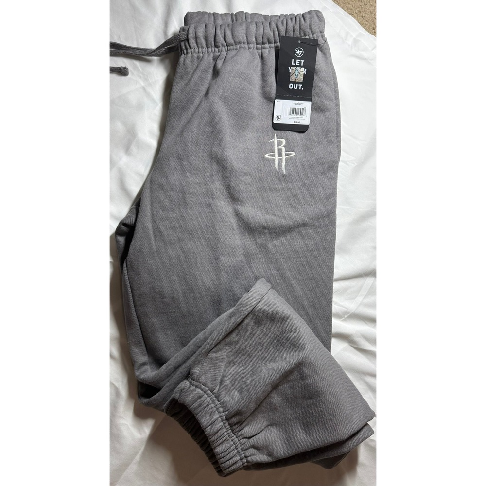 Houston Rockets Gray Sweatpants - Picture 3 of 6